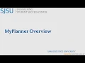 SJSU MyPlanner Overview