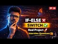 Switch Statement in Java Real Project Interview Questions Solved Java Full Course 2026 Ep 28