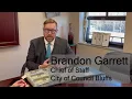 Chief of Staff Garrett preserves Bluffs history with postcard collection