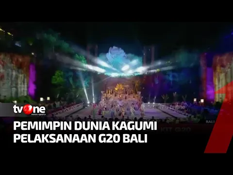 Momen Meriah Gala Dinner KTT G20 di GWK, Jokowi Diapresiasi Pemimpin Negara Lain