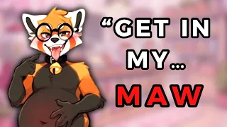  furry asmr force fed and vored by a femboy m4a vore roleplay feeder 