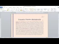 Word Microsoft 2010 - Print and Print