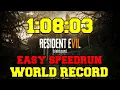 Lagu Resident Evil 7 Easy (NGH) Speedrun 1:08:03 (WORLD RECORD)