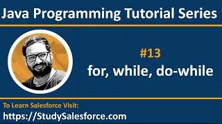 13 Java Loop Control Statements - for while do while and for each loop