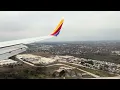 1273 Southwest Airlines Boeing 737-7H4 N460WN arrival into AUS Austin Bergstrom from HOU