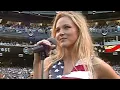 WS2001 Gm1 Jewel sings national anthem before Game 1