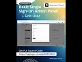 Edit User - Basic Single Sign-On Codeigniter 4 MySQL