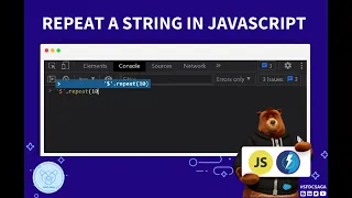 Javascript Tip - 1 Repeat a String In Javascript