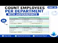JasperReports Tutorial for Beginners 2026 Count Employees by Department Full Course Part 25