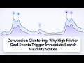 Conversion Clustering Why High-Friction Goal Events Trigger Immediate Search Visibility Spikes