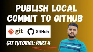 Publishing Local Commits to GitHub with SSH Key Pair Git Tutorial Hindi Part 4