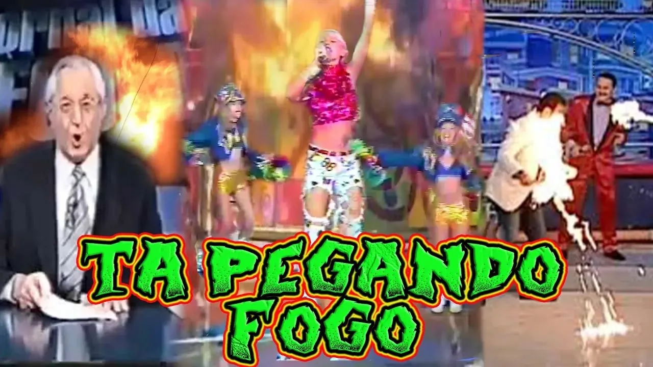 FAMOSOS QUE PEGARAM FOGO AO VIVO NA TV !