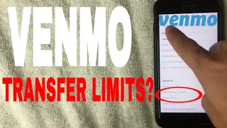 What Are Venmo Transfer Limits