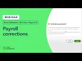 Payroll corrections in QuickBooks Online Payroll