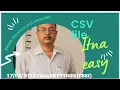 CSV File Handling In Python