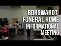 Borgwardt Funeral Home Informational Meeting 2026