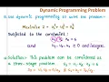 Dynamic Programming Problem for solving non-linear programming problems Maximization Type 2