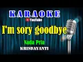 I'M SORRY GOODBYE - Krisdayanti [ KARAOKE HD ] Nada Pria