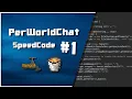 PerWorldChat Spigot Plugin SpeedCode