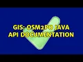 GIS osm2po Java API documentation