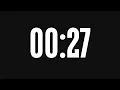 27 Seconds Timer Alarm - Countdown