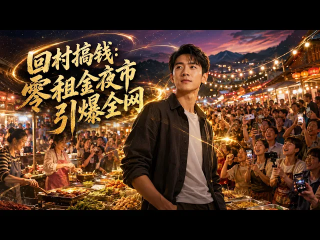 震撼首播落魄青年返鄉綁定分紅系統,每日到賬五十萬!建零租金夜市、辦五萬人村BA全網刷屏,人口達標後創強盛集團,荒村變宜居