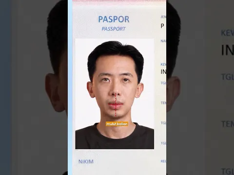 Kenapa Nggak Boleh Senyum di Foto Paspor? 🛂😐