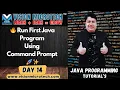 Run First Java Program Using Command Prompt