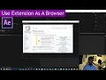 Adobe Extension QuickTip - Use Extension As A Browser