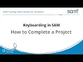 Keyboarding in SAM - Students