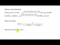 Coefficient Quantization Error