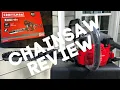 CRAFTSMAN CHAINSAW REVIEW CRAFTSMAN S180 18-in 42-cc Gas Chainsaw Unboxing