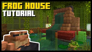 Minecraft How to Build a FROG House - Tutorial