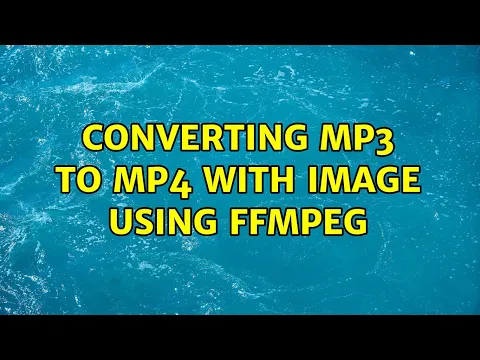 Download MP3 Converting mp3 to mp4 with Image Using Ffmpeg