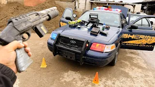 Searching an Abandoned Police Car! Look what the cops left behind!