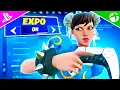 Trying the BEST EXPONENTIAL Settings \u0026 Sensitivity in Fortnite..