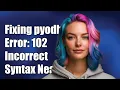 Fixing pyodbc Error Incorrect Syntax Near - 102 - Troubleshooting Guide