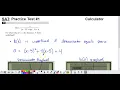 SAT Practice Test Section Problem