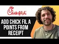 HOW TO ADD CHICK FIL A POINTS FROM RECEIPT UPDATED GUIDE 2025