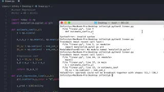 Linear Regression Python Implementation PART 1 Machine Learning Tutorial With Python