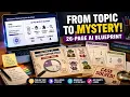 Turn Any Topic Into a 26-Page Mystery Packet with AI Etsy TPT Printable Sellers