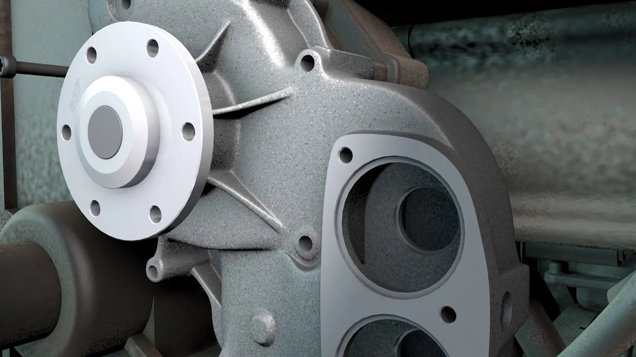 SKF - installation of Heavy Duty water pump