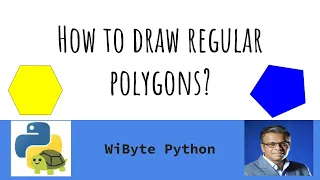 3 Paint with Turtle Enhancements How to draw regular polygons of different number of sides