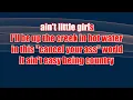 Lee Brice - Country Nowadays (karaoke) (by request)