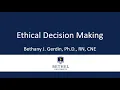 Ethical Decision Making