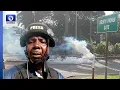 Lagu ChannelsTV Correspondent Reports From #FreeNnamdiKanu Protest In Abuja