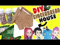 Christmas Gingerbread House Decorating DIY Crafts for Kids