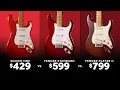 Fender Standard vs Fender Player II vs Squier Classic Vibe Series