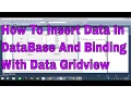 How to insert data in database and binding with data gridview Credit based calculation insurance sql