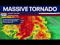 Tornado strikes Georgia heavy rain continues